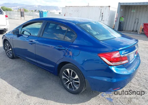 2014 Honda Civic Ex из США, поврежденный, VIN 19XFB2F87EE001058